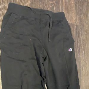 Black champion sweatpants